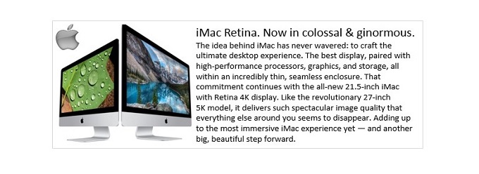  iMac Retina
